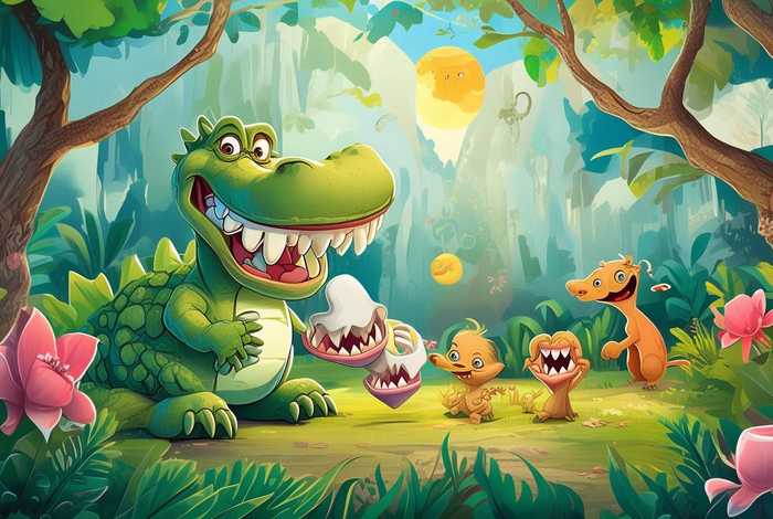 鳄鱼拔牙故事绘本；鳄鱼拔牙绘本故事九篇