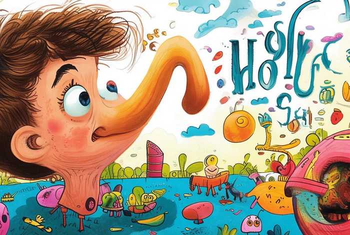 鼻孔的故事儿童，幼儿绘本故事鼻孔的故事