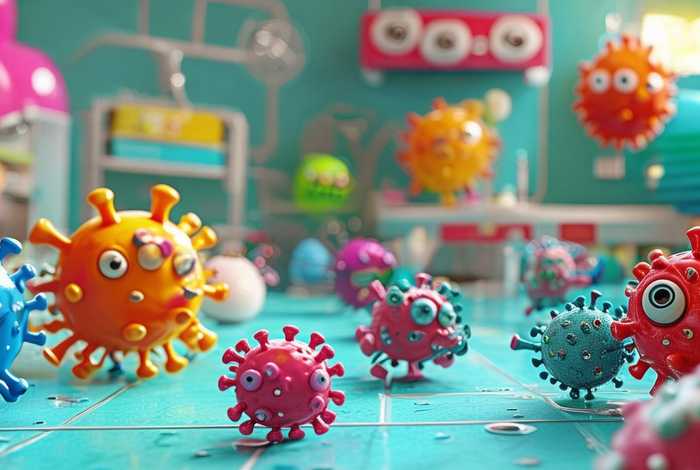 病毒小故事绘本 病毒小故事绘本图片