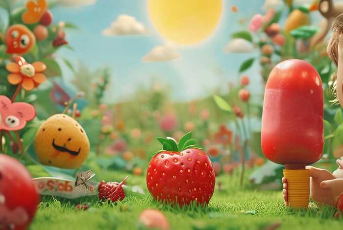 草莓冰棒绘本 - 草莓冰棒绘本故事内容 草莓冰棒绘本 - 草莓冰棒绘本故事内容