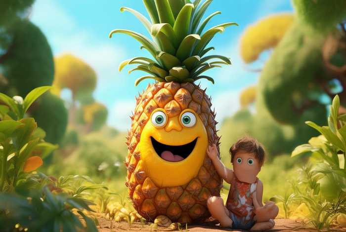 菠萝卜的故事（有关菠萝的故事绘本）