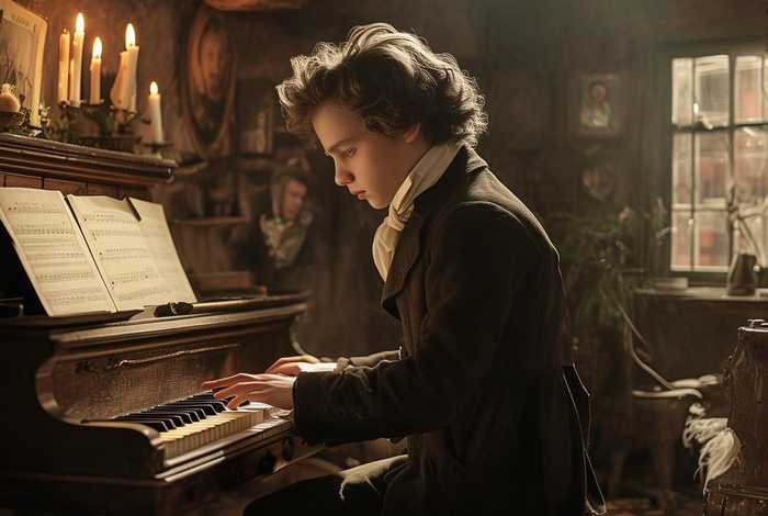 贝多芬儿童故事，贝多芬儿时的故事