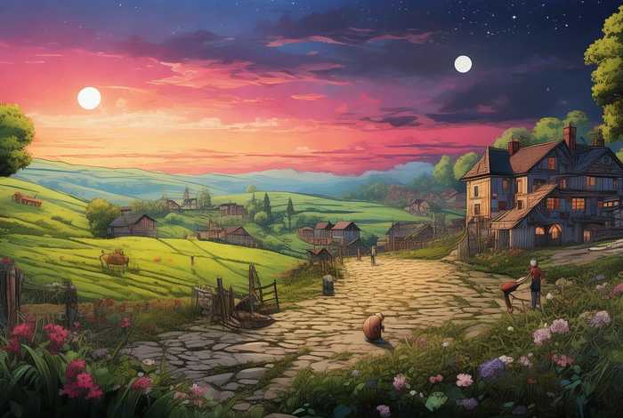 白天与黑夜的故事 - 白天与黑夜的故事作文