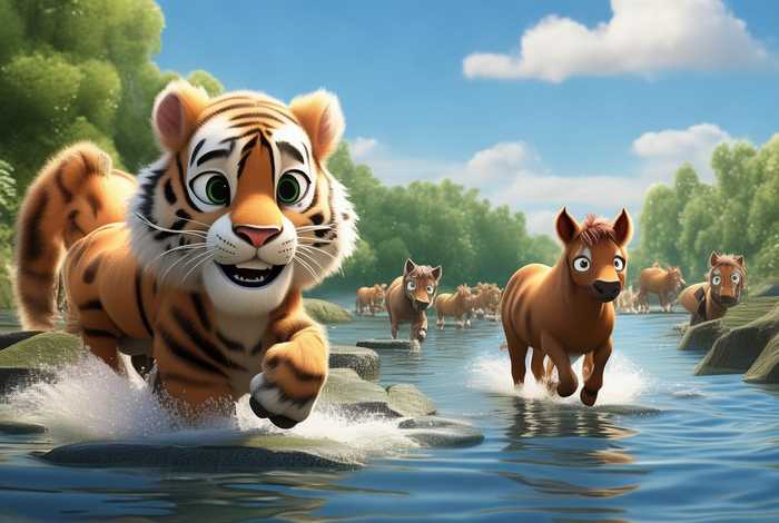 贝乐虎小马过河的故事 - 贝乐虎小马过河的故事视频 贝乐虎小马过河的故事 - 贝乐虎小马过河的故事视频