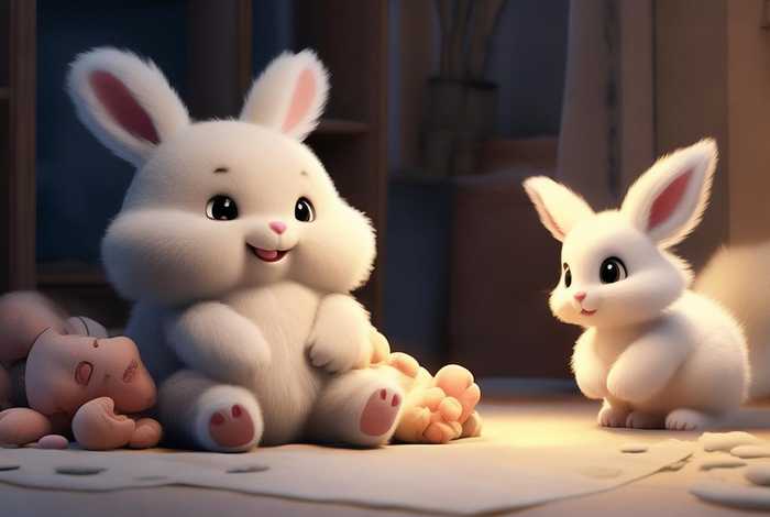 超级甜的睡前故事小动物，超级甜的睡前故事小动物和小兔子