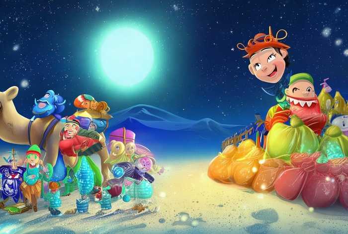 阿里巴巴和四十大盗幼儿睡前故事音频，少儿睡前故事在线收听阿里巴巴和四十大盗