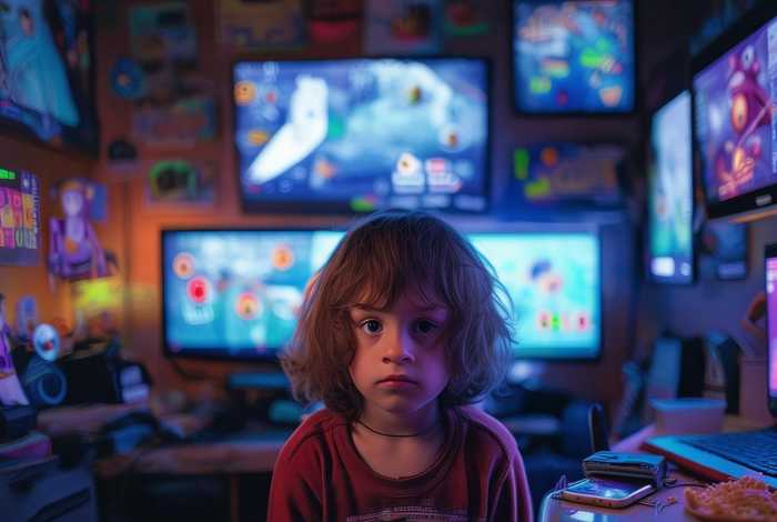 沉迷网络的孩子视频（沉迷网络的孩子视频大全）