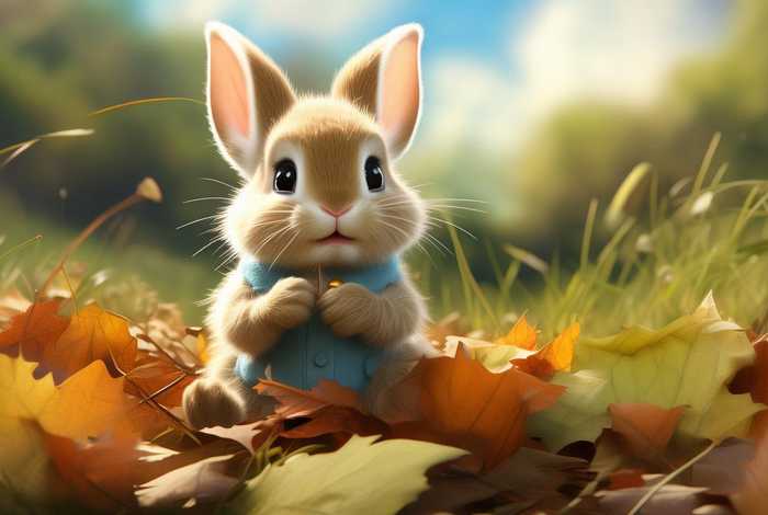 聪明的小兔的儿童故事；聪明的小兔幼儿故事
