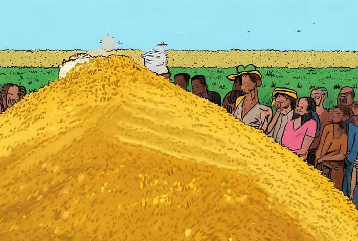 爱惜粮食的图片大全(爱惜粮食的图片大全简笔画) 爱惜粮食的图片大全(爱惜粮食的图片大全简笔画)