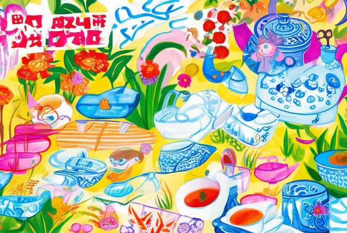 茶具 儿童画 - 茶具儿童画图片大全