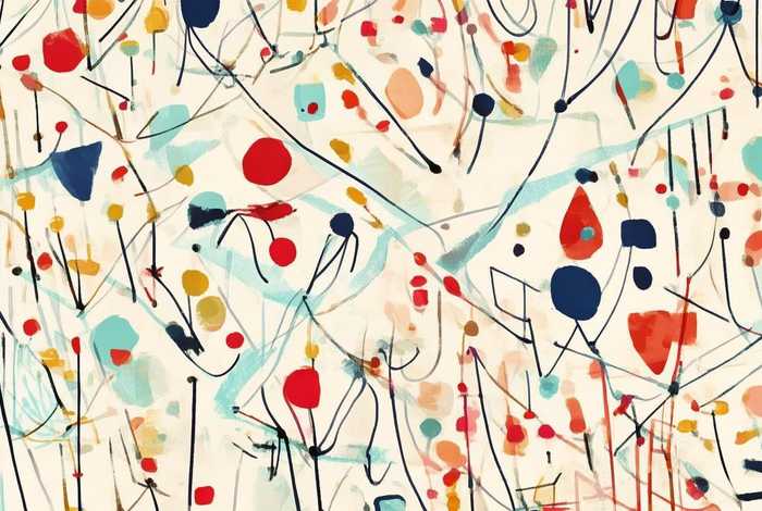 点线面儿童故事插画 - 点线面儿童画课程教案