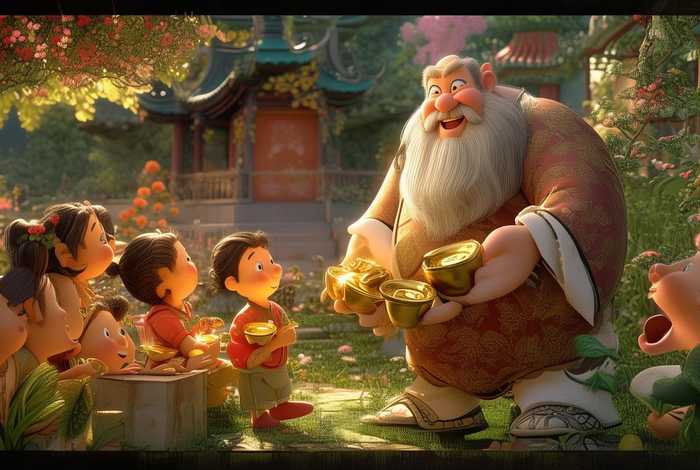 财神的儿童故事（财神爷的故事三分钟）