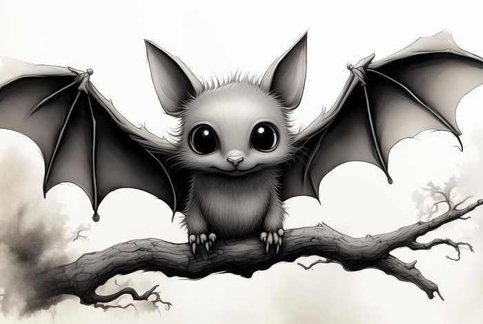 蝙蝠的故事图片 蝙蝠的故事图片简笔画
