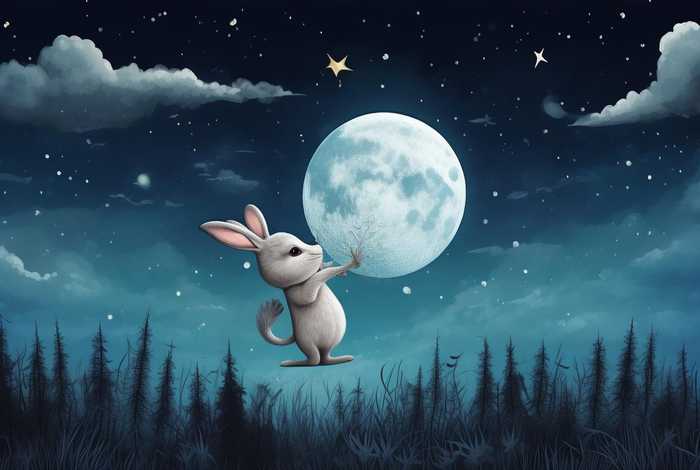 被带走的月亮儿童故事 被偷走的月亮的故事 被带走的月亮儿童故事 被偷走的月亮的故事