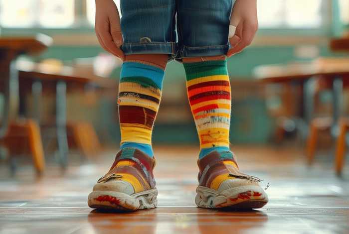 臭袜子小学生 臭袜子小学生可以穿吗