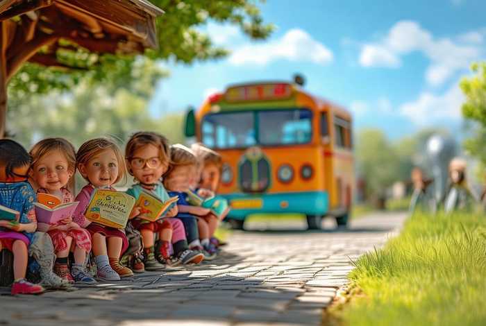 等车故事绘本；等车幼儿故事绘本