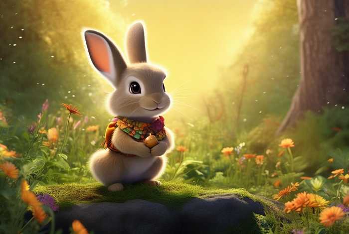 聪明的小兔故事 - 聪明的小兔故事视频