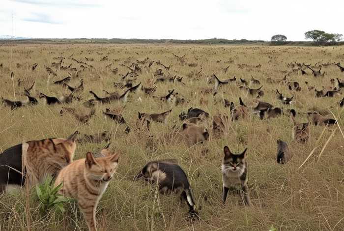 澳洲猫成灾；澳大利亚猫泛滥成灾