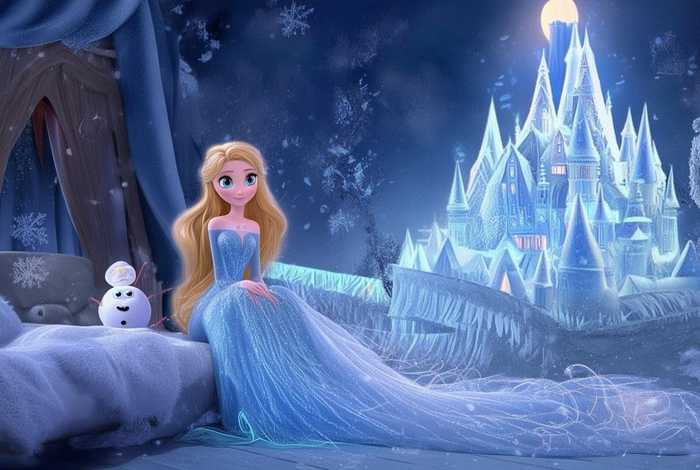 艾莎公主儿童故事睡前完整故事 - 艾莎公主睡前故事视听