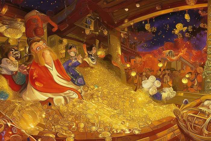 财神的传说绘本 - 财神的传说绘本图片 财神的传说绘本 - 财神的传说绘本图片