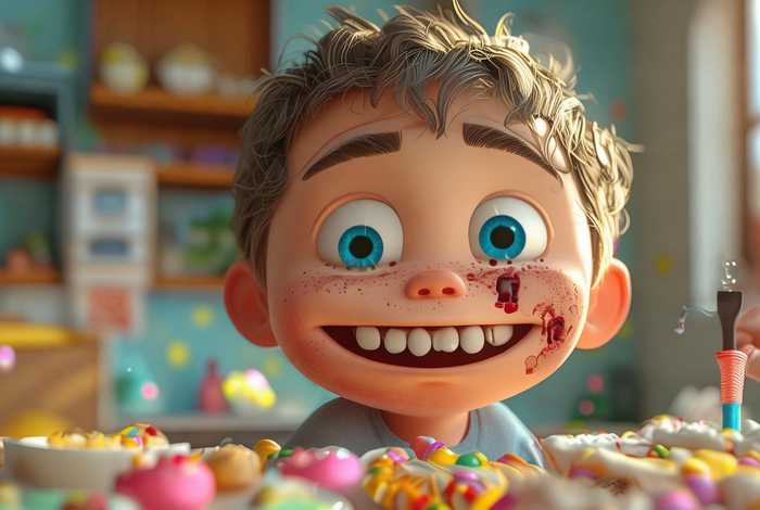 爱吃糖坏牙的小朋友、爱吃糖坏牙的小朋友怎么办