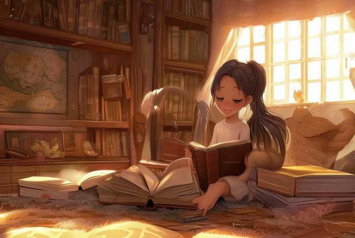 爱书,读书的故事 - 爱书,读书的故事作文