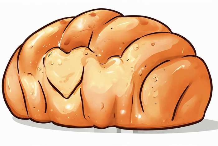 爱心面包图片、爱心面包图片简笔画 爱心面包图片、爱心面包图片简笔画