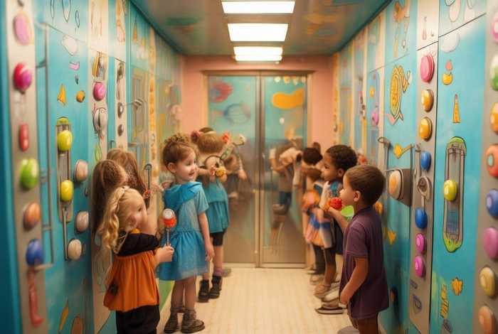 电梯故事儿童绘本故事；关于电梯的绘本故事