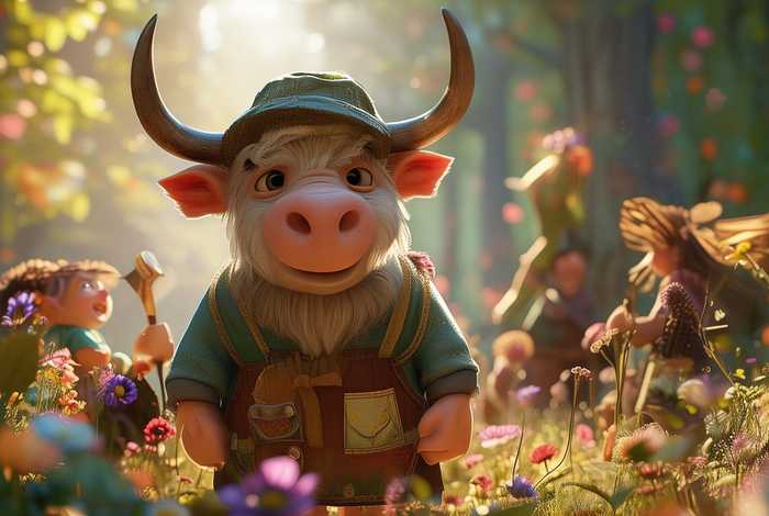 聪明的牛伯伯儿童故事,聪明的牛的故事 聪明的牛伯伯儿童故事,聪明的牛的故事