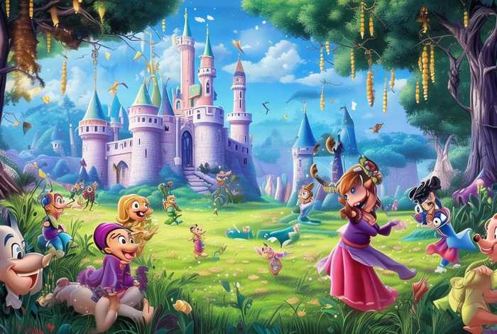 迪斯尼儿童故事 迪斯尼的故事