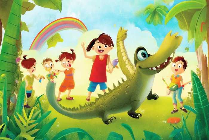 鳄鱼的儿童故事、关于鳄鱼的幼儿故事