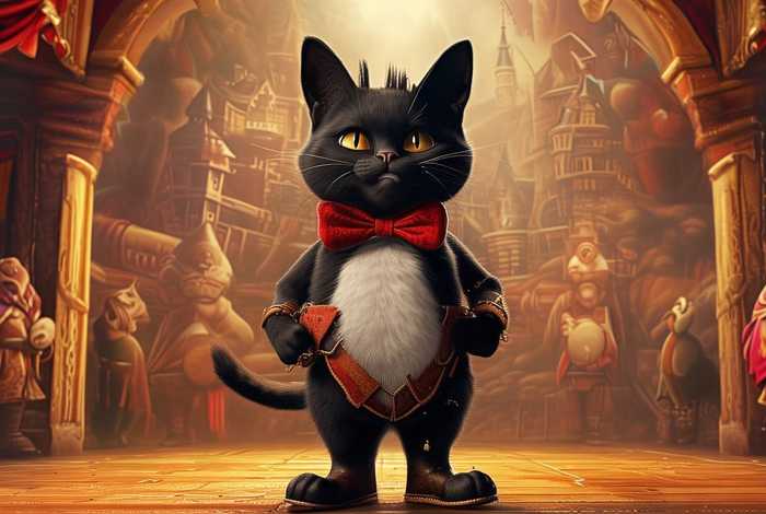 穿靴子的猫故事表演（穿靴子的猫故事表演节目）