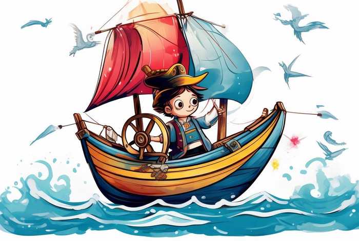 船长儿童故事、儿童船长简笔画 船长儿童故事、儿童船长简笔画