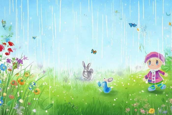 春雨故事绘本，春雨的绘本故事