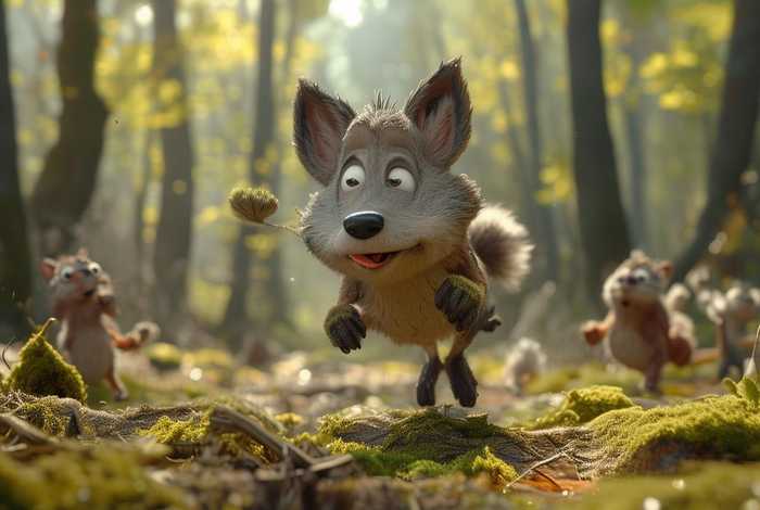 笨狼的故事创造一首儿童诗（笨狼的故事朗读视频）