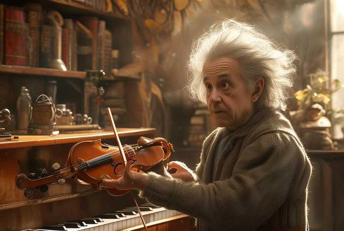 爱因斯坦小提琴故事作文立意（爱因斯坦学小提琴的故事作文立意）