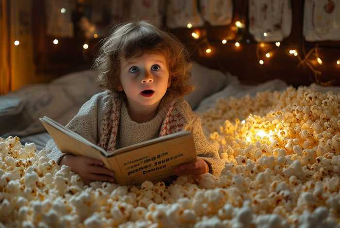 爆米花睡前故事（最好吃的爆米花睡前故事）