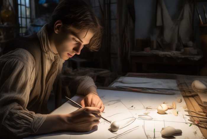 达芬奇画鸡蛋的故事、达芬奇画鸡蛋的故事是真的吗