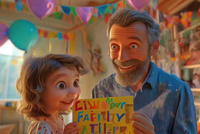 爸爸生日故事，爸爸生日快乐绘本故事