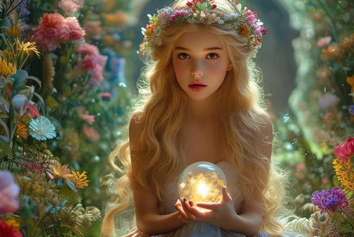 百花公主儿童故事、百花公主的故事由来