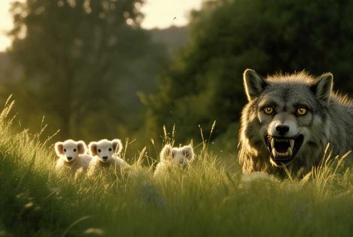 阿布故事三只小羊和狼；阿布故事三只小羊和狼的故事