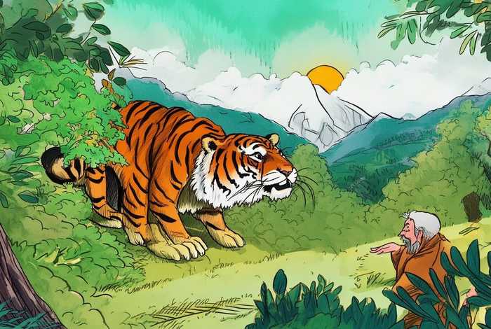 调虎离山绘本故事图片（调虎离山绘本故事图片高清）