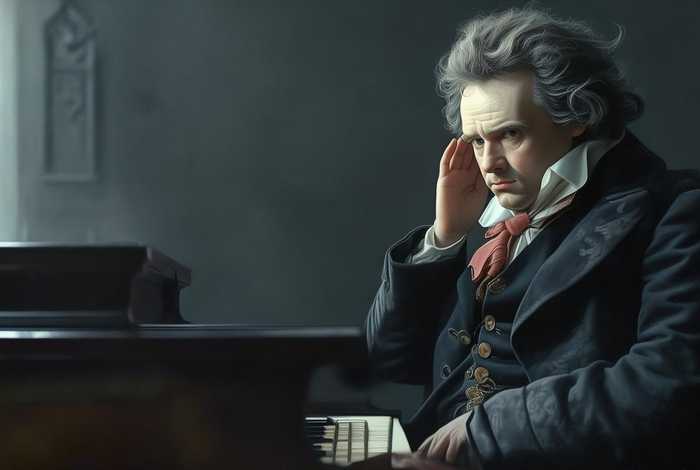 贝多芬耳朵聋的原因是，贝多芬耳朵聋的原因是吗
