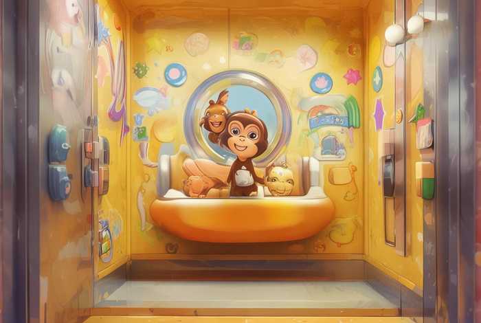 电梯故事适合3-6岁儿童，电梯绘本故事