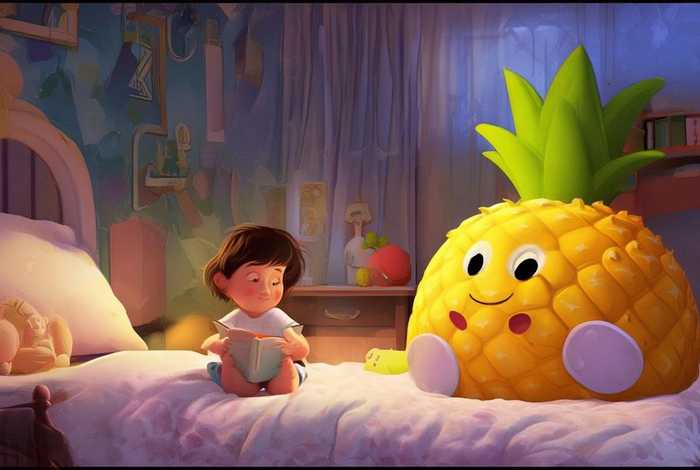 菠萝故事儿童睡前故事（菠萝的睡前故事）