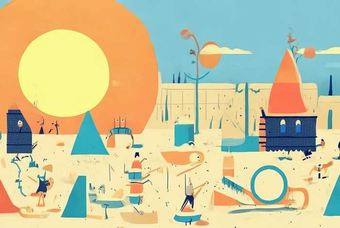 点线面的绘本故事 点线面的故事画册