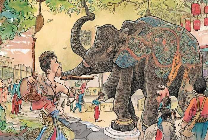 曹冲称象的故事绘本，曹冲称象的故事绘本怎么画