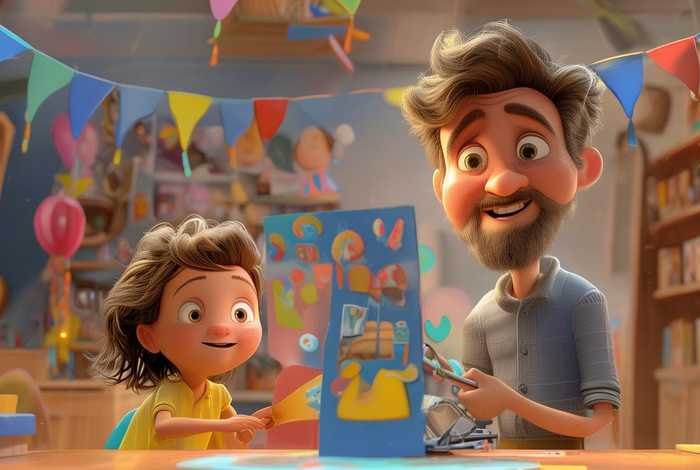 爸爸生日绘本 爸爸生日快乐绘本