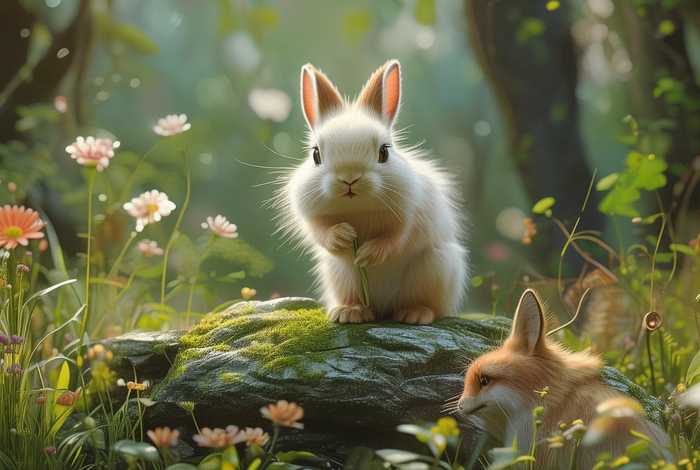 聪明的小白兔寓言故事;聪明的小白兔寓言故事内容 聪明的小白兔寓言故事;聪明的小白兔寓言故事内容