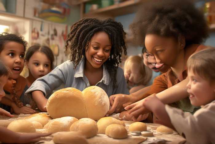 爱心面包儿童故事、爱心面包的故事